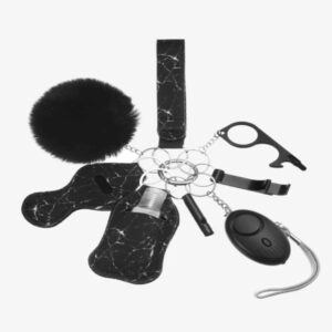 Safety keychain Black